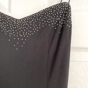 Vintage Little Black Prom Dress